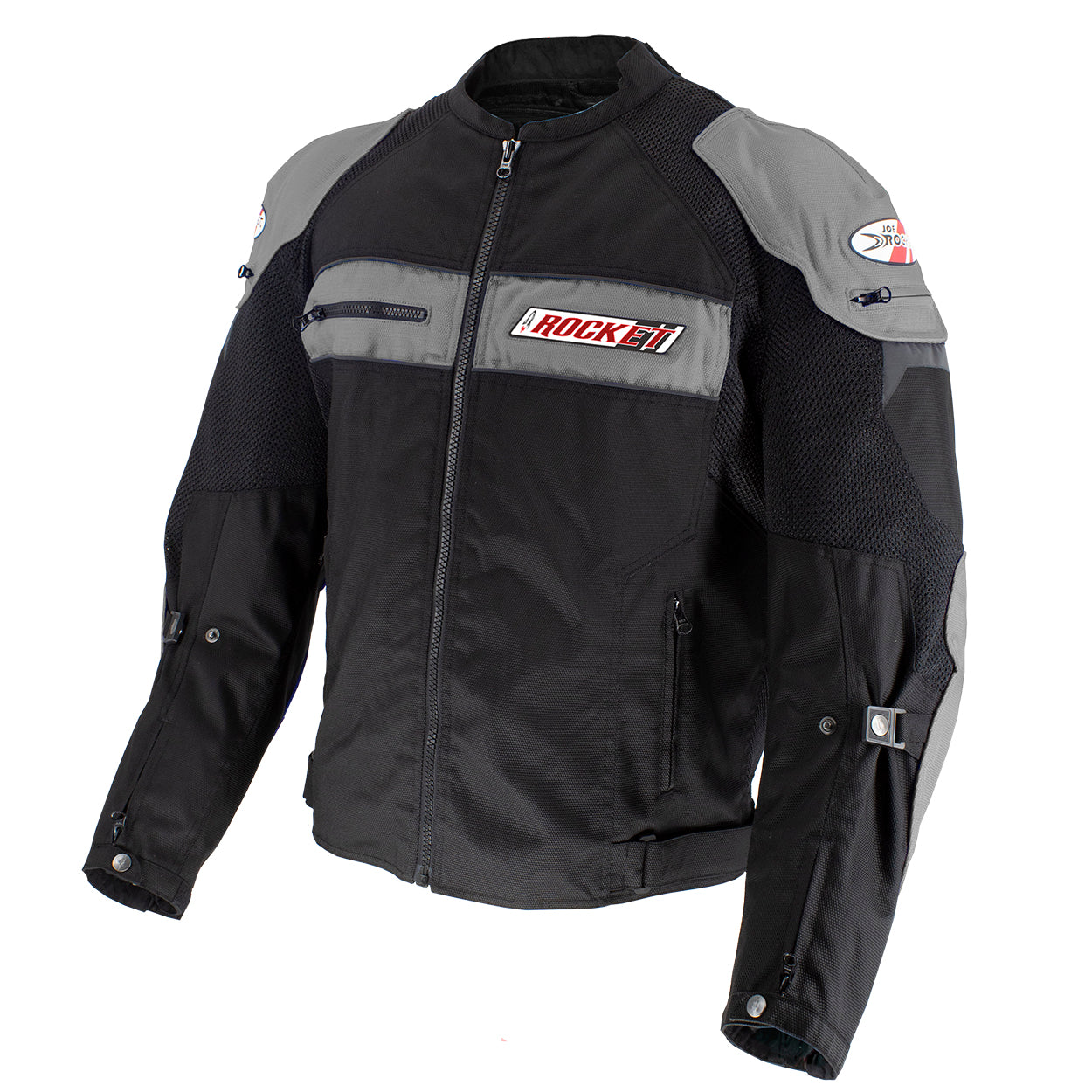 Joe Rocket Dayride Textile Jacket CLOSEOUT - Grey/Black