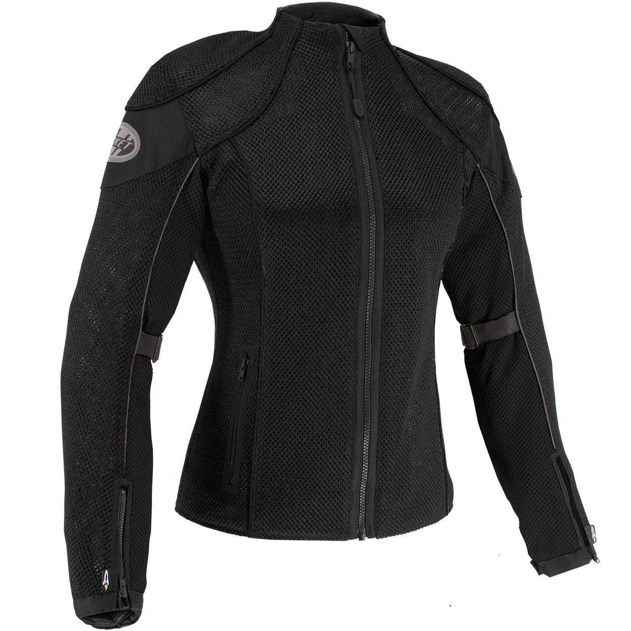 Joe Rocket Womens Majestic Mesh Jacket - Black/Black