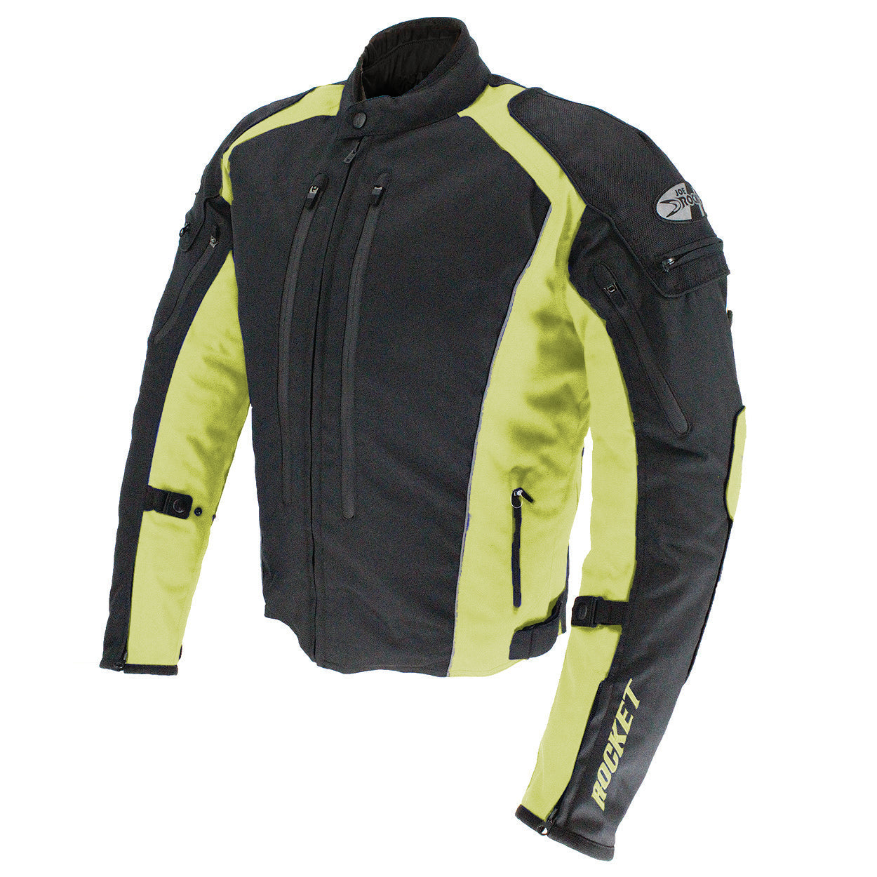 Joe Rocket Turbulent Jackets - Black/Hi-Viz