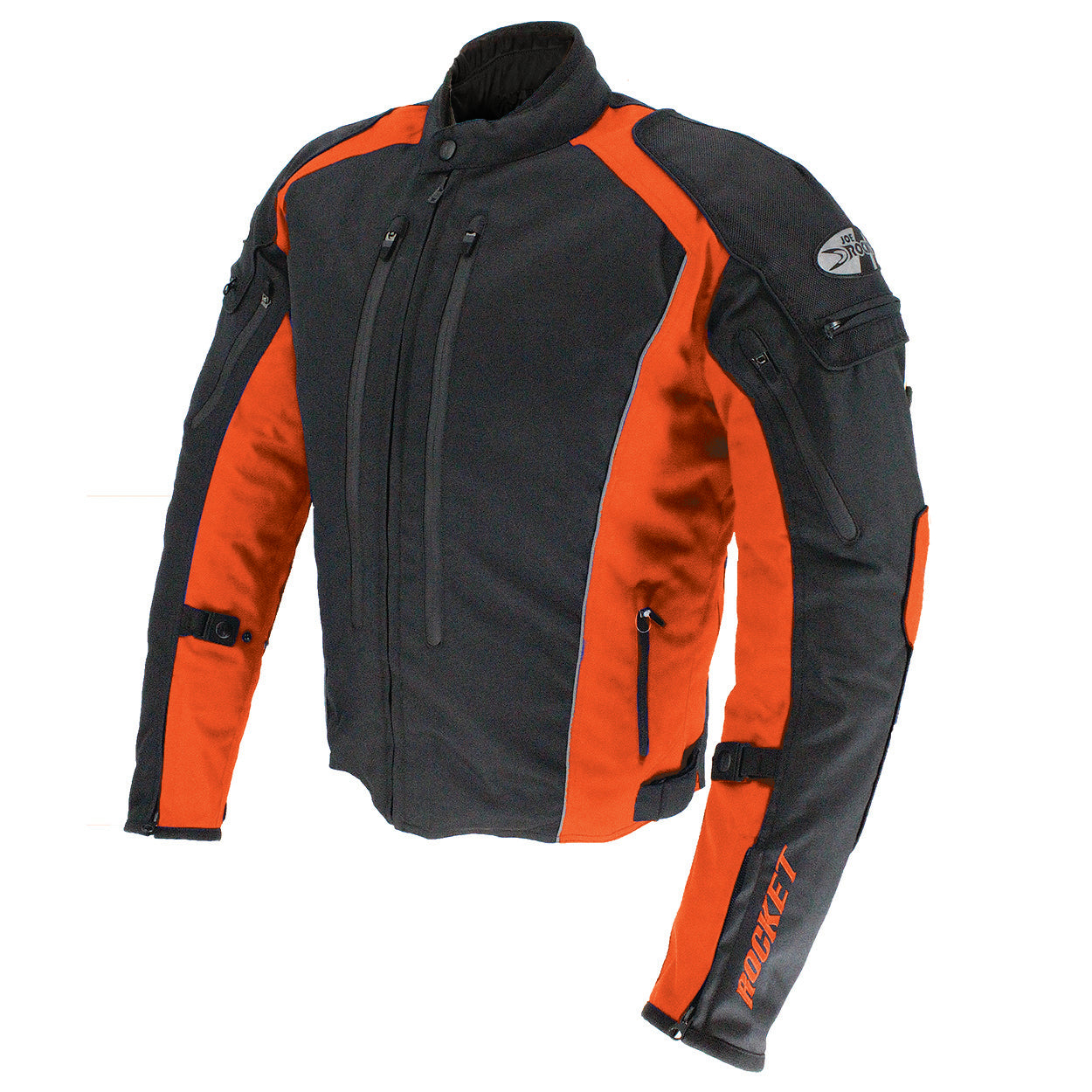 Joe Rocket Turbulent Jackets - Black/Orange