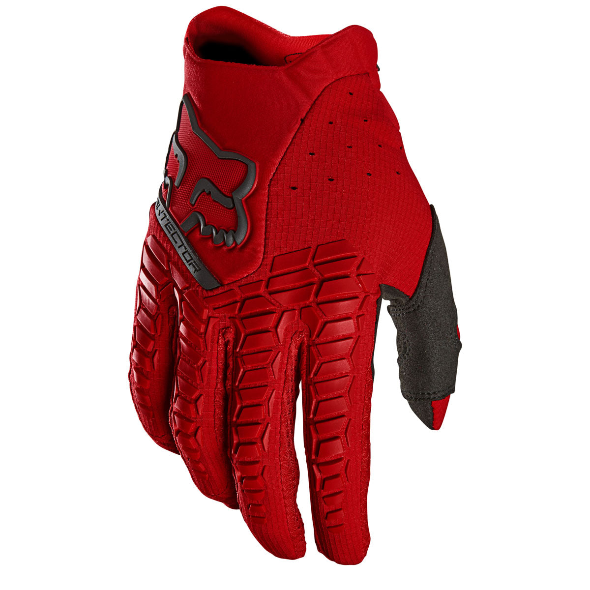 Fox Racing Pawtector Glove CLOSEOUT   - Flame Red