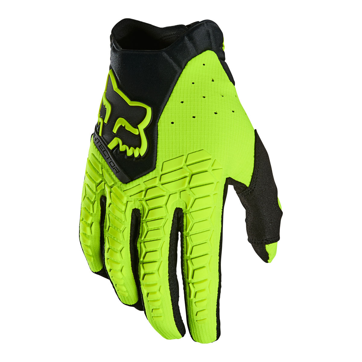 Fox Racing Pawtector Glove CLOSEOUT   - Fluorescent Yellow