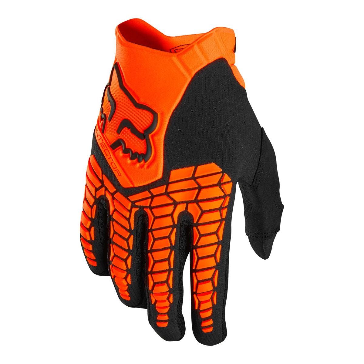 Fox Racing Pawtector Glove   - Fluorescent Orange