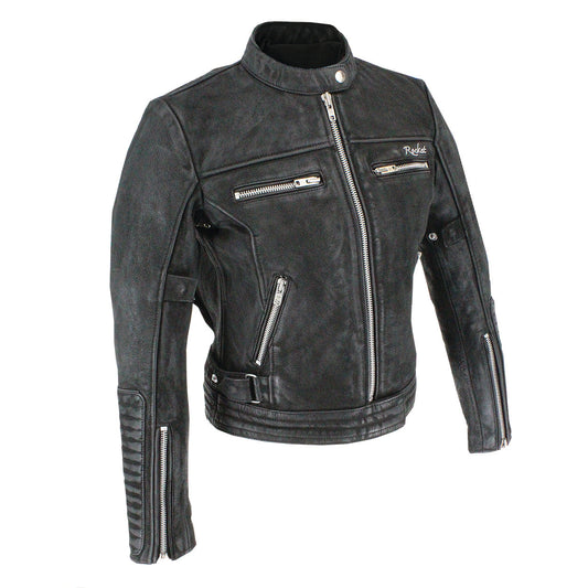 Joe Rocket Womens Wicked Leather Jacket - Black