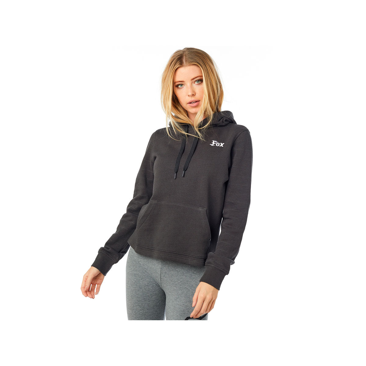 Fox Racing Womens Roost Pullover Hoodie - Black Vintage