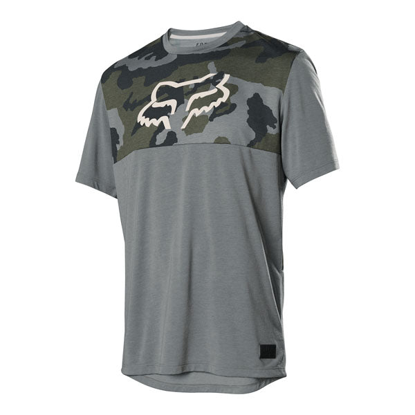 Fox Racing Ranger Dri-Release Short Sleeve Jersey - Green Camo