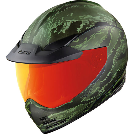 Icon Domain Tiger's Blood Helmet - Green