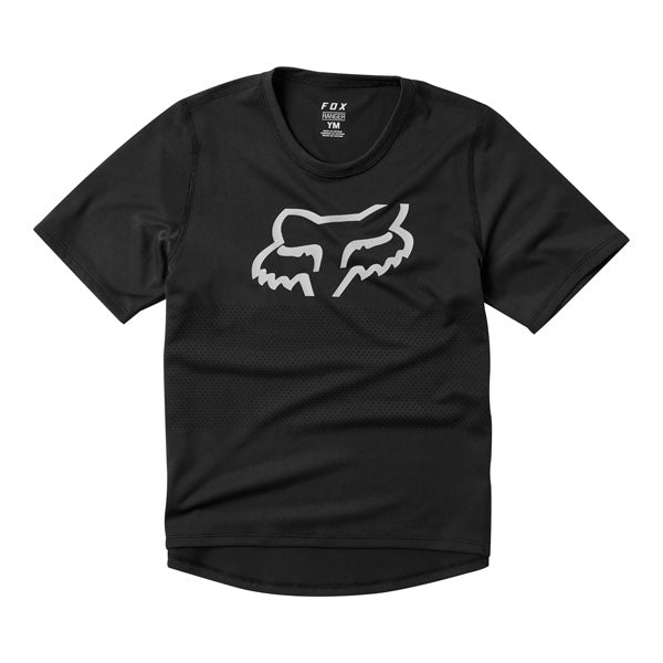 Fox Racing Youth Ranger Short Sleeve Jersey CLOSEOUT - Black