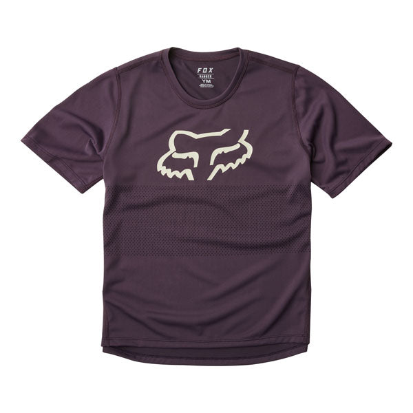 Fox Racing Youth Ranger Short Sleeve Jersey CLOSEOUT - Dark Purple