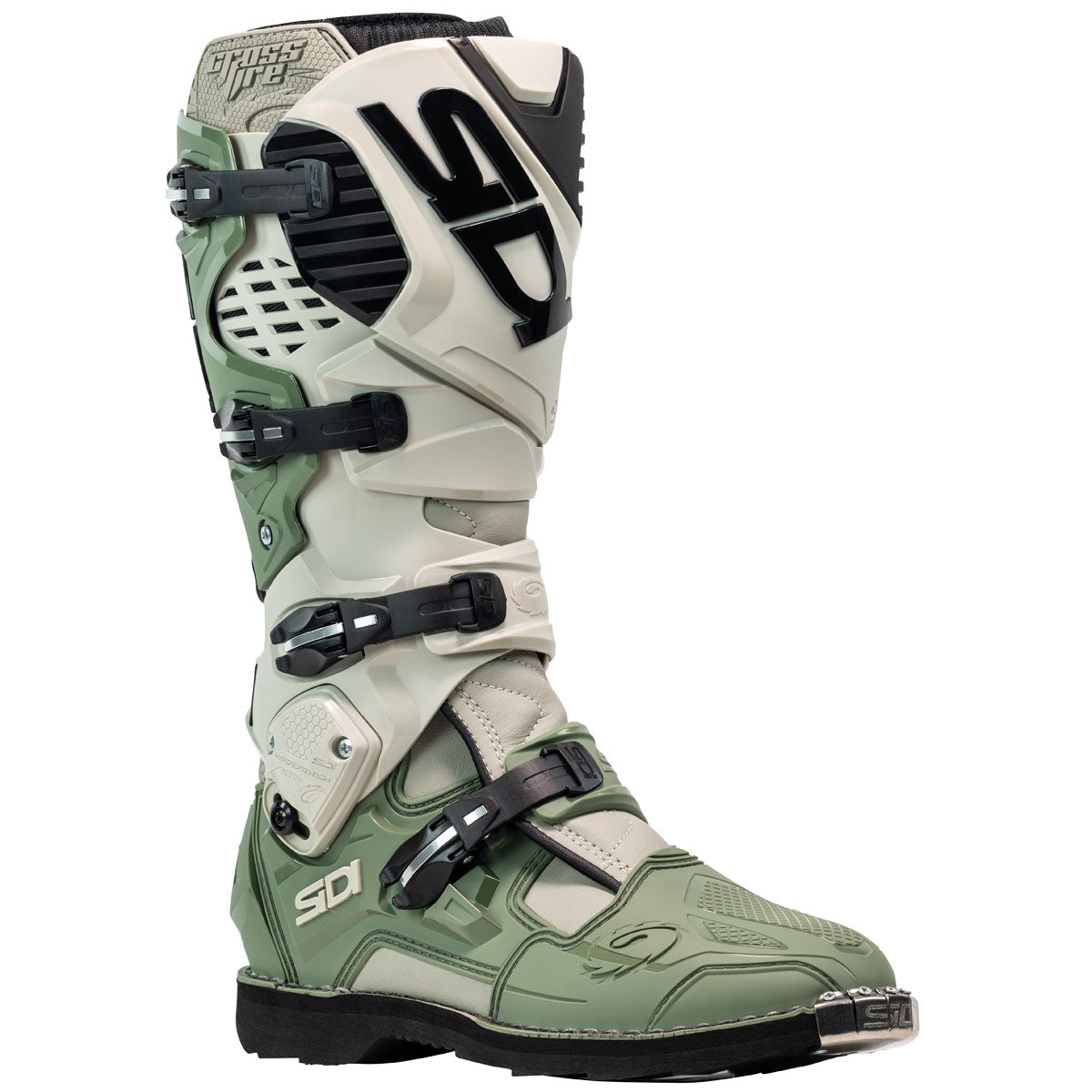 Sidi Crossfire 3 TA Boots - Army/Sand 