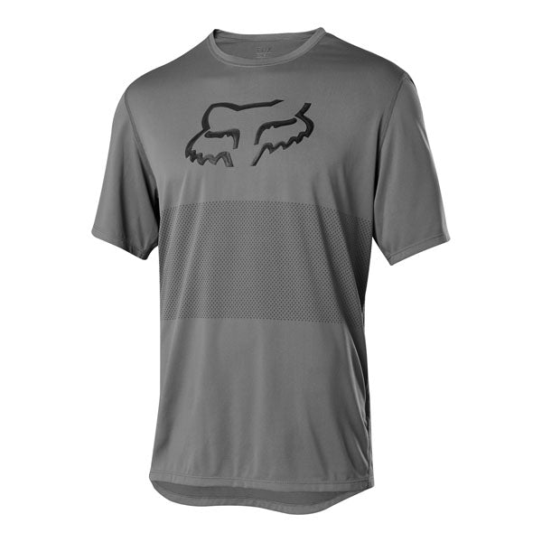 Fox Racing Ranger Short Sleeve Foxhead Jersey CLOSEOUT - Pewter