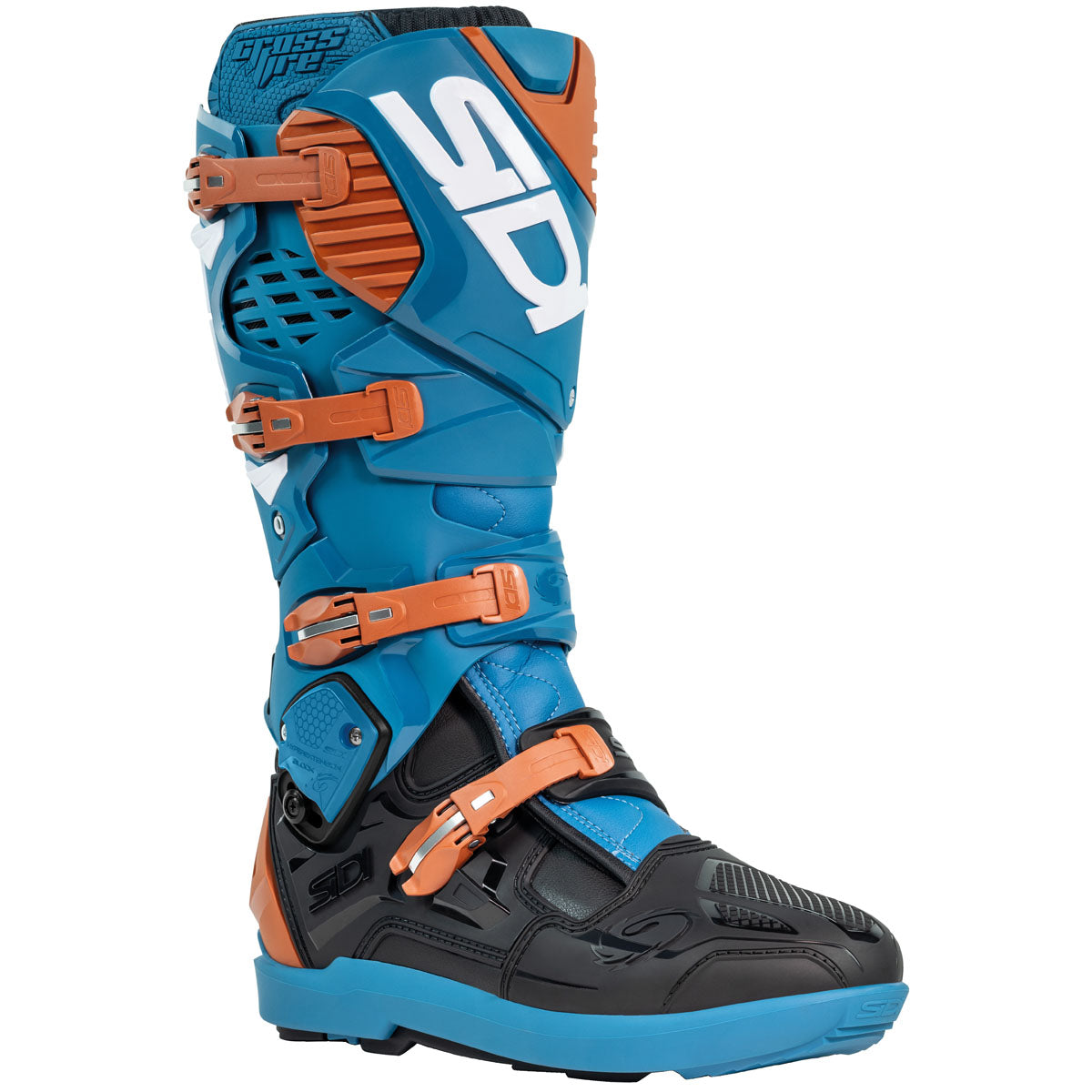 Sidi Crossfire 3 SRS Boots - Petrol/Bronze 