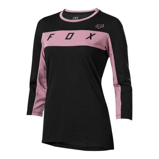 Fox Racing Womens Ranger Dri-Release 3/4 Jersey - Black