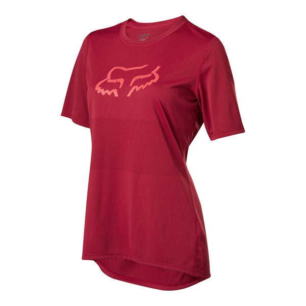 Fox Racing Womens Ranger Short Sleeve Jersey - Chili