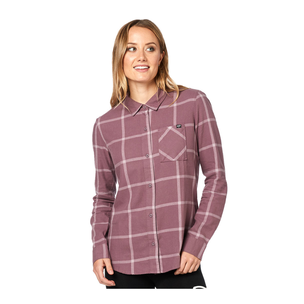 Fox Racing Womens Roost Flannel - Purple