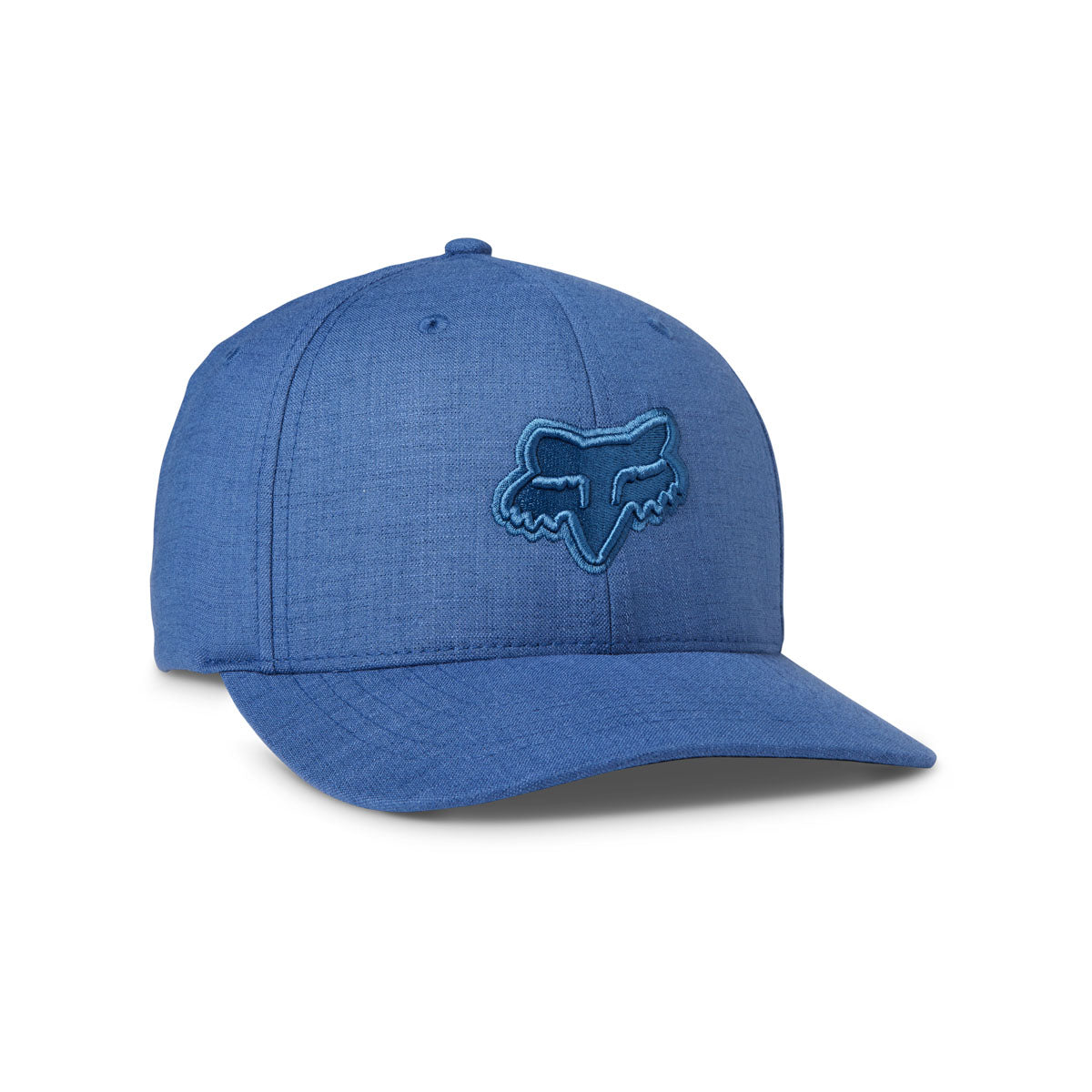 Fox Racing Transposition Flexfit Hat - Heather Deep Cobalt