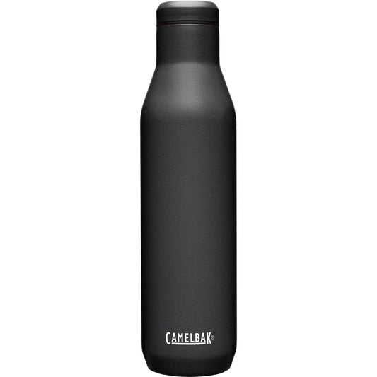 Camelbak Wine Bottle 25oz. Bottle - Vacuum Insulated Stainless Steel CLOSEOUT - Black