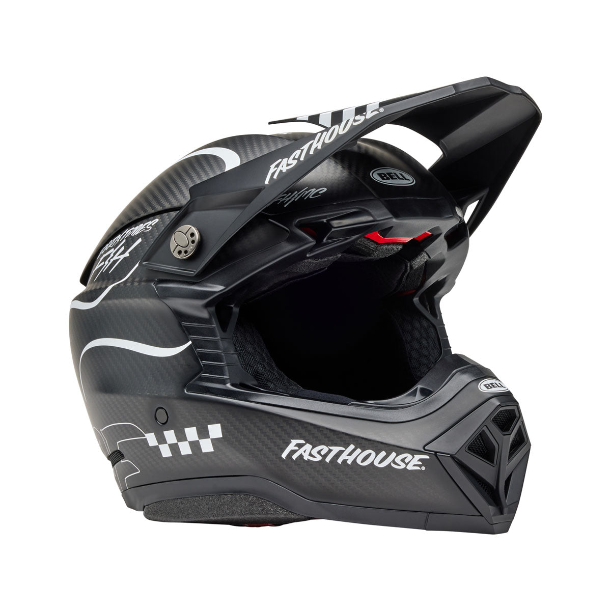 Bell Moto-10 Spherical Helmet - Fasthouse Raven