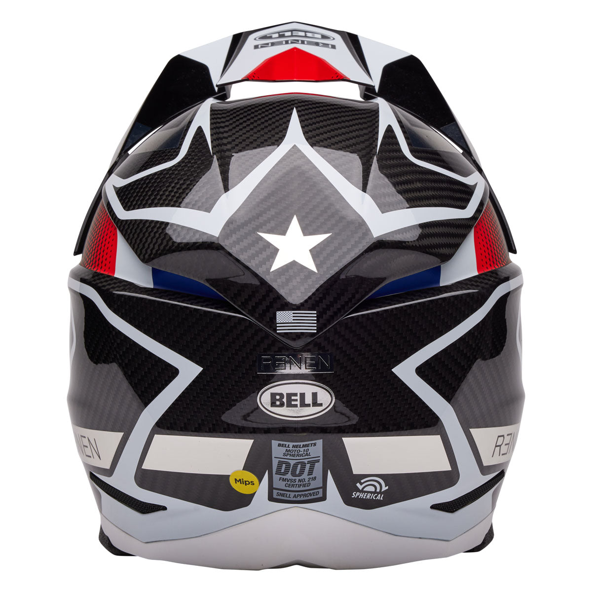 Bell Moto-10 Spherical Helmet - Renen Raycon