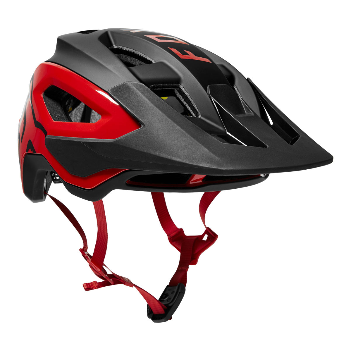 Fox Racing Speedframe Pro Helmet CLOSEOUT - Black/Red