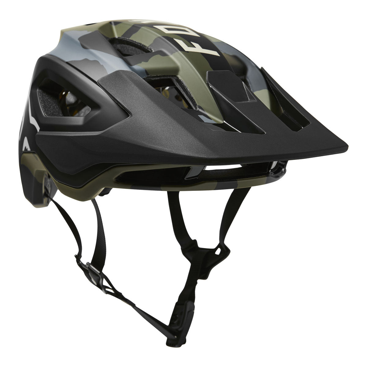 Fox Racing Speedframe Pro Helmet CLOSEOUT - Green Camo