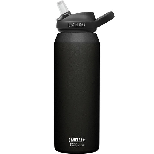 Camelbak Eddy+ Lifestraw 32oz. Bottle - Vacuum Insulated Stainless Steel - Black