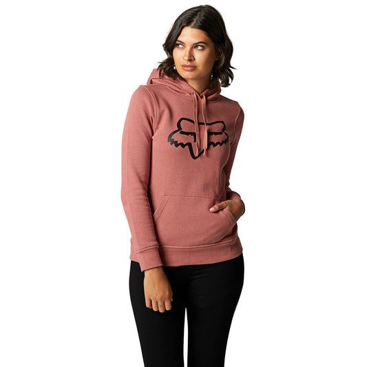 Fox Racing Boundary Pullover Fleece Hoodie - Distressed Rose