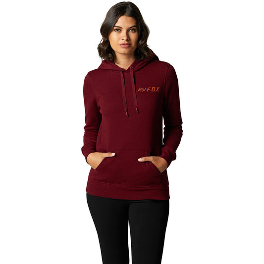 Fox Racing Apex Pullover Fleece Hoodie - Cranberry