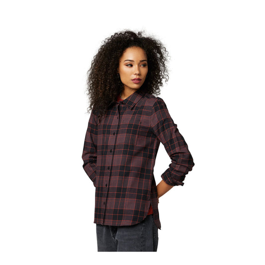 Fox Racing Womens Pines Flannel - Purple