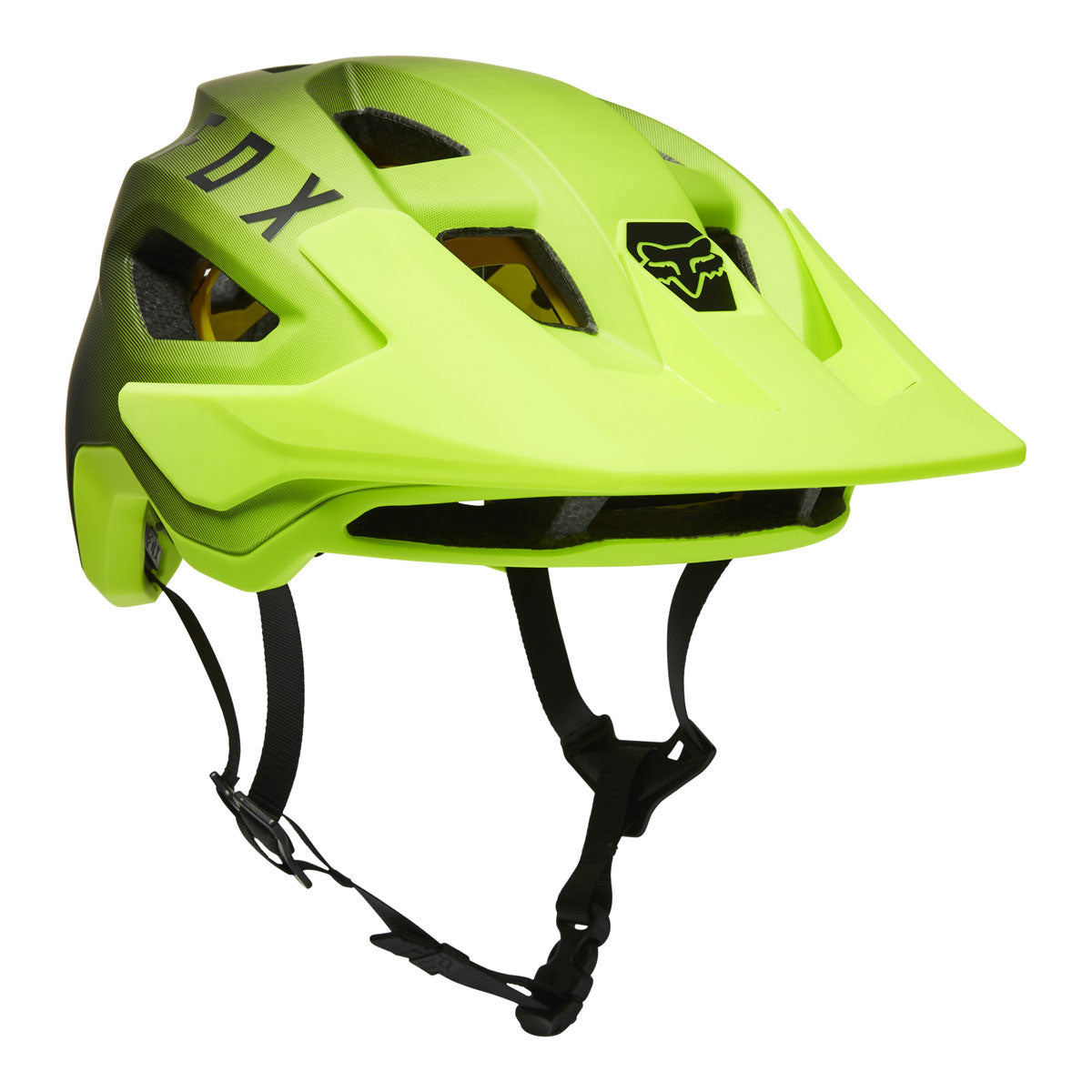 Fox Racing Speedframe Helmet Mips CLOSEOUT - Black/Yellow