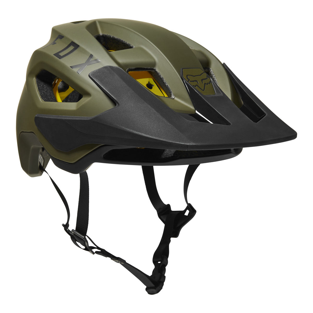 Fox Racing Speedframe Helmet Mips CLOSEOUT - Green/Black