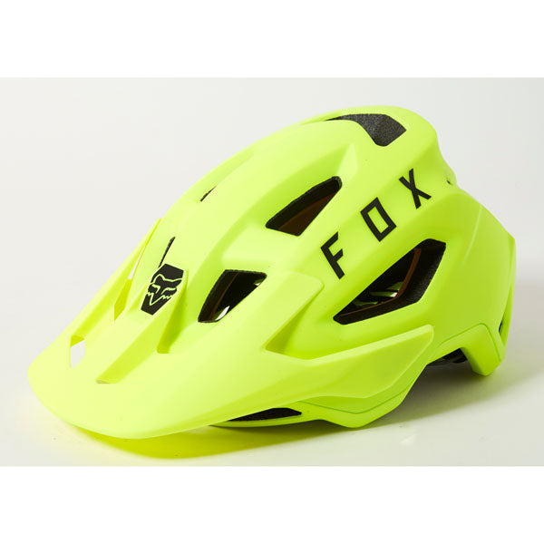 Fox Racing Speedframe MIPS Helmet CLOSEOUT - Fluorescent Yellow