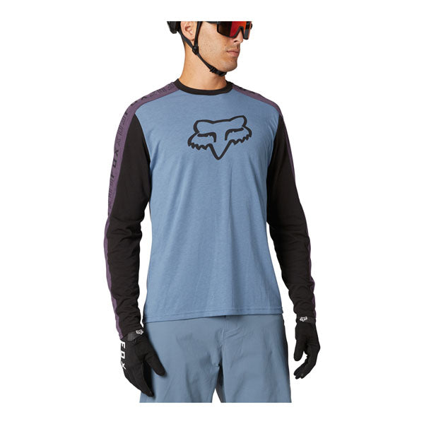 Fox Racing Ranger Dri-Release Long Sleeve Jersey CLOSEOUT - Matte Blue