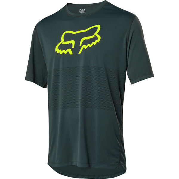 Fox Racing Ranger Short Sleeve Foxhead Jersey - Emerald