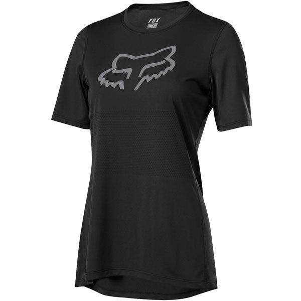 Fox Racing Womens Ranger Short Sleeve Jersey - Black-2