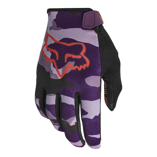 Fox Racing Womens Ranger Glove Camo CLOSEOUT - Dark Purple