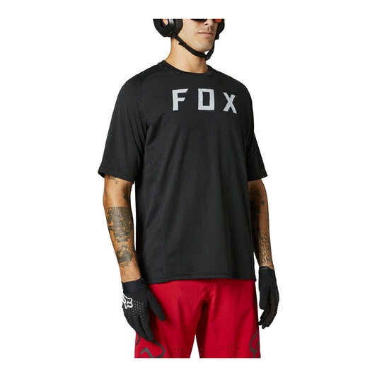 Fox Racing Defend Short Sleeve Jersey CLOSEOUT - Black