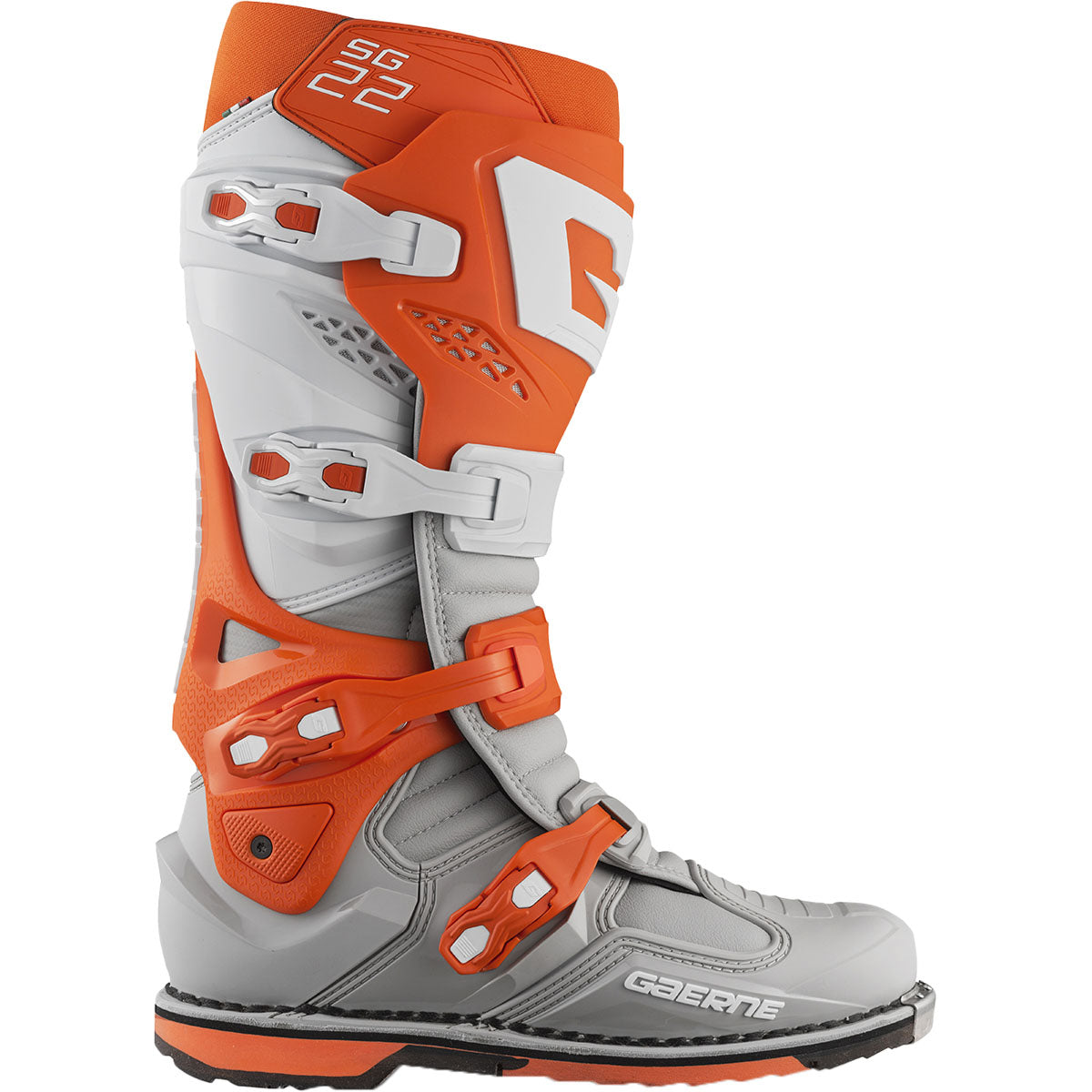 Gaerne SG-22 Boots - Orange/White/Grey