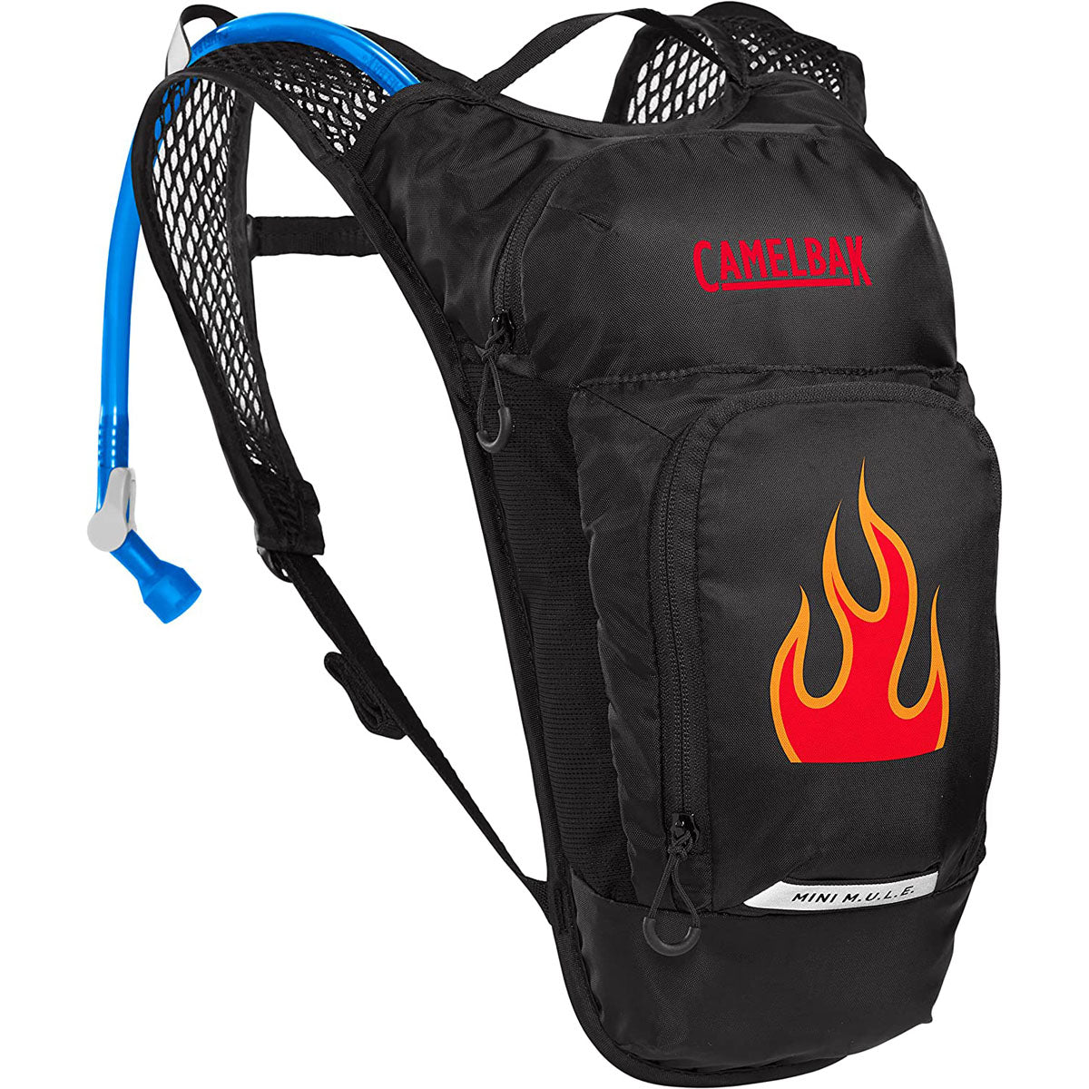 Camelbak Kids Mini Mule 50oz. Hydration Backpack - Black/Flames