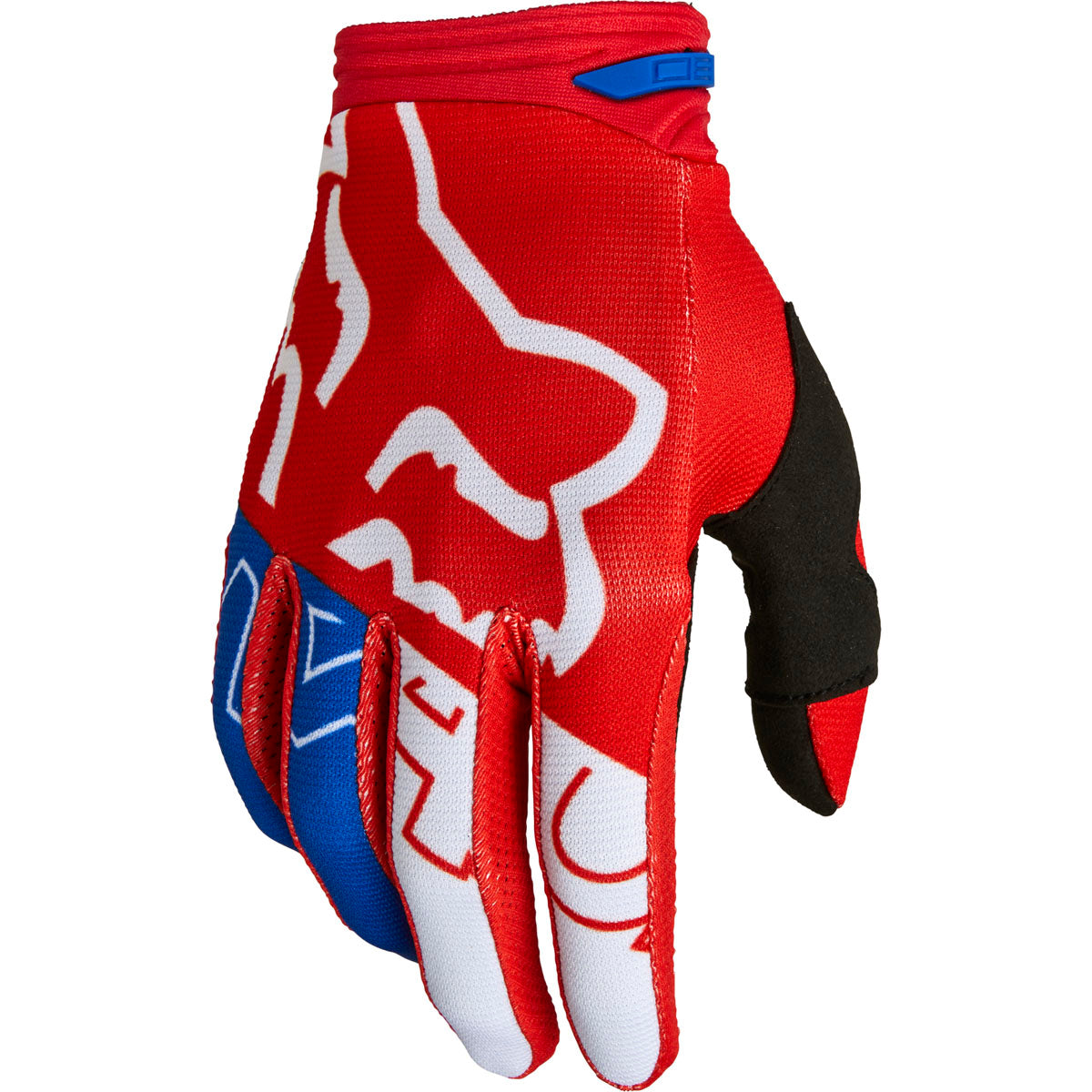 Fox Racing 180 Skew Gloves - White/Red/Blue