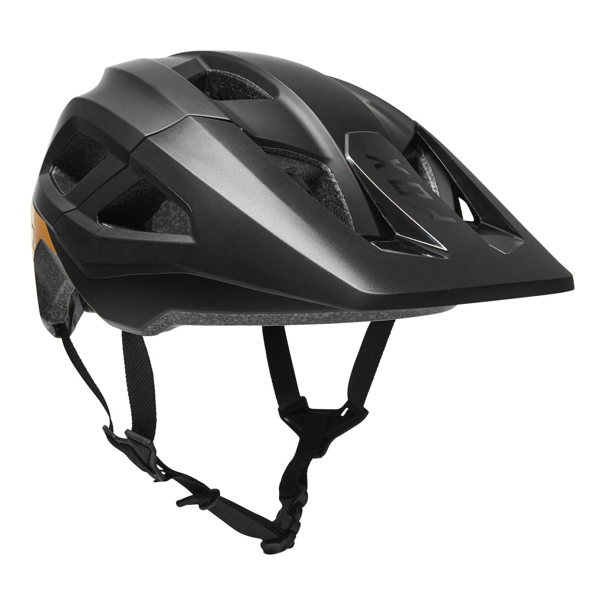 Fox Racing Mainframe Helmet Mips CLOSEOUT - Black/Gold