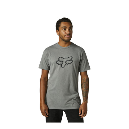 Fox Racing Legacy Fox Head Short Sleeve Tee - Heather Graphite