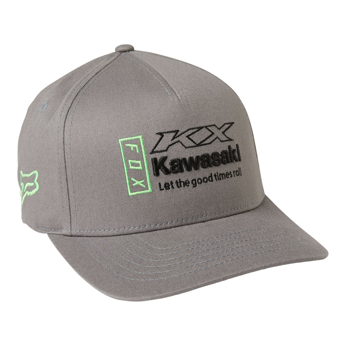 Fox Racing Kawasaki Ff Hat - Pewter