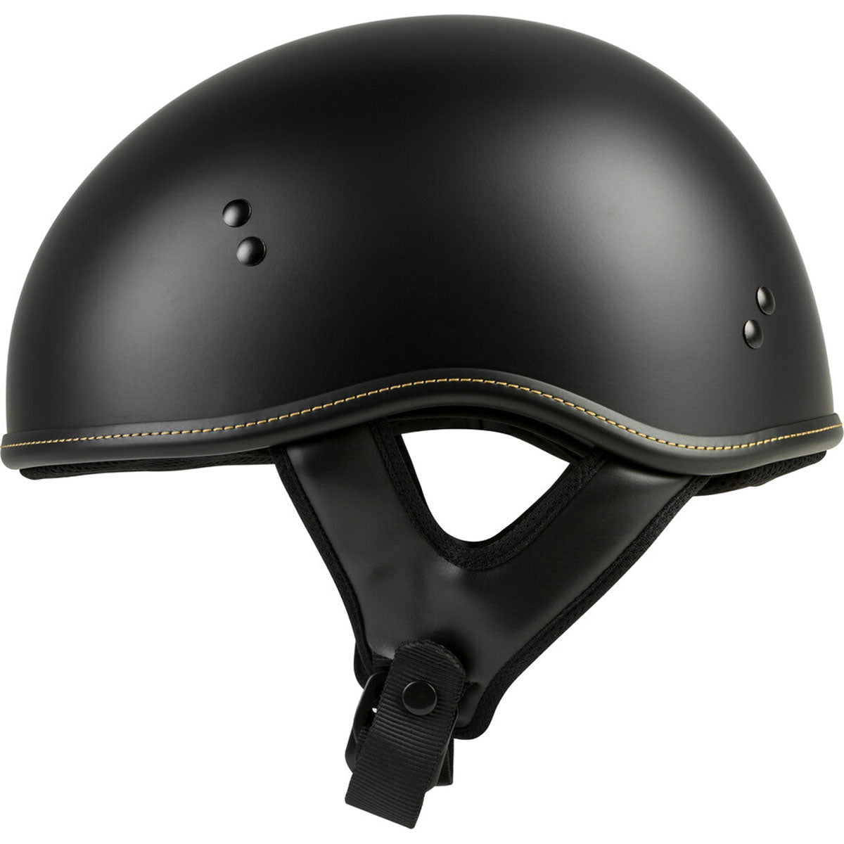 Highway 21 .357 Half Helmet - Matte Black