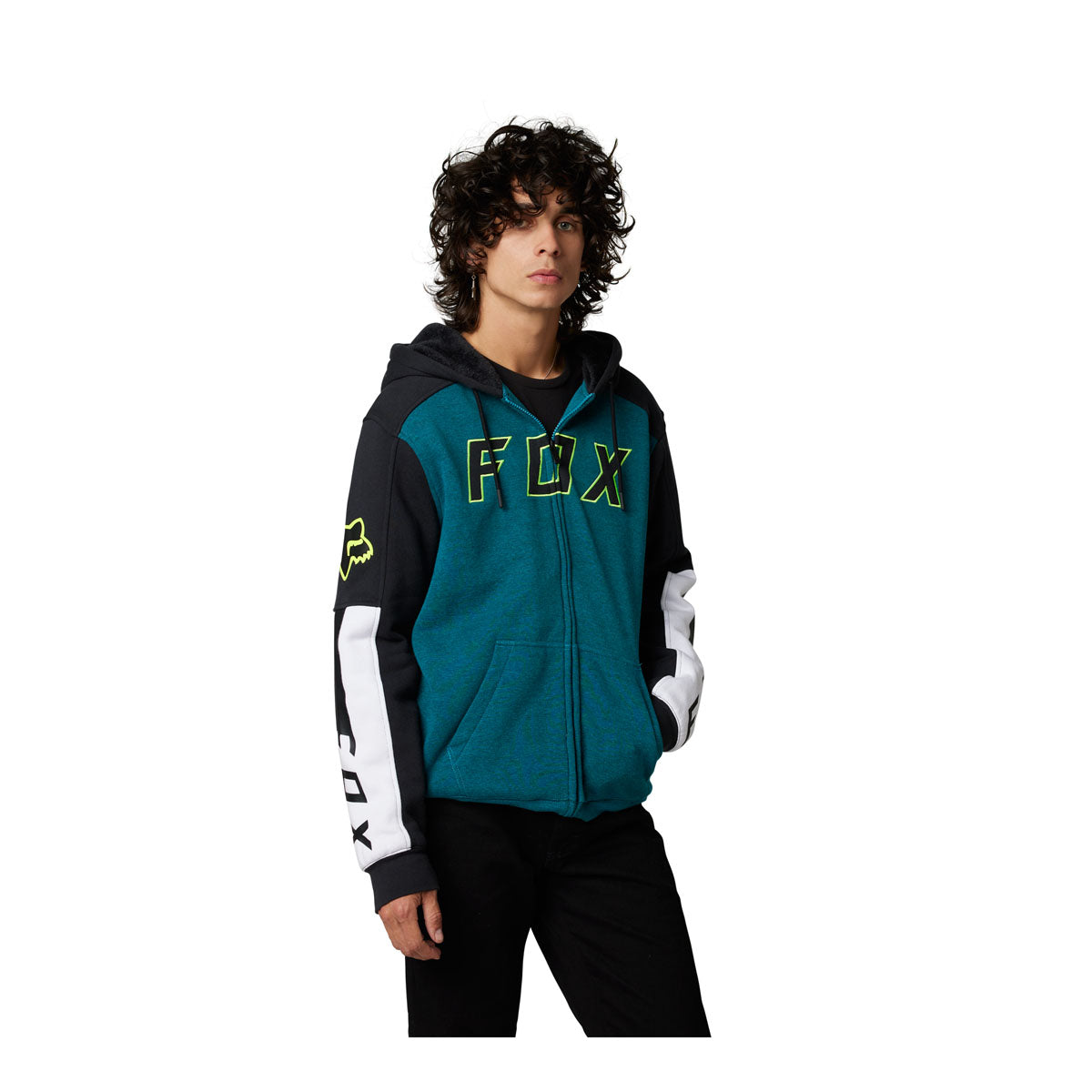 Fox Racing Leed Sasquatch Fleece - Heather Maui Blue