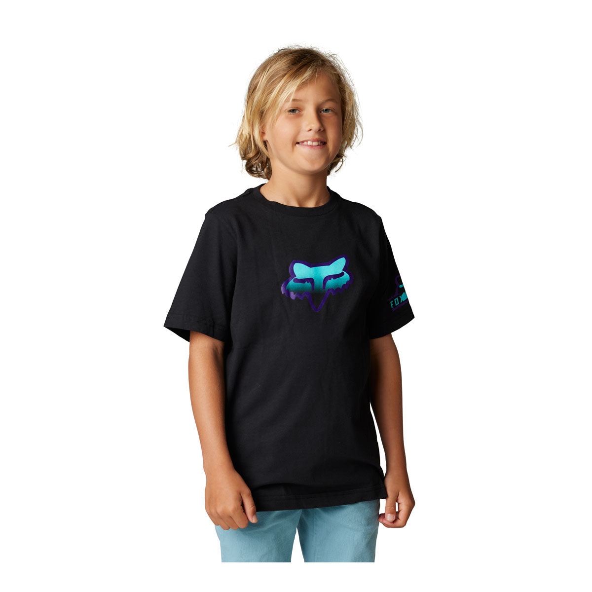 Fox Racing Youth Vizen Short Sleeve Tee - Black