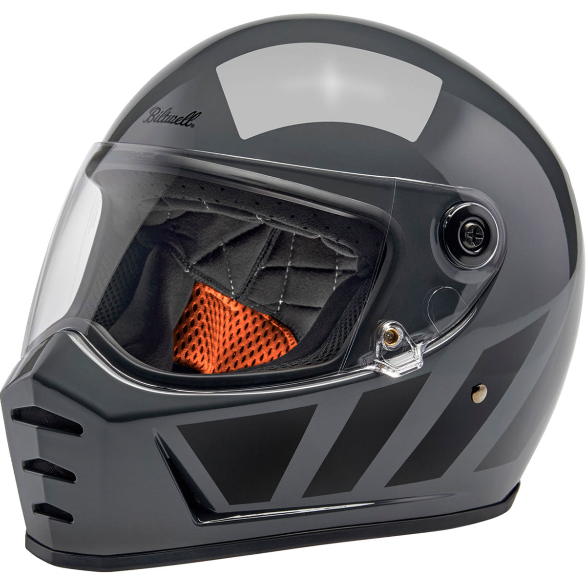 Biltwell Lane Splitter Helmet - Storm Gray Inertia