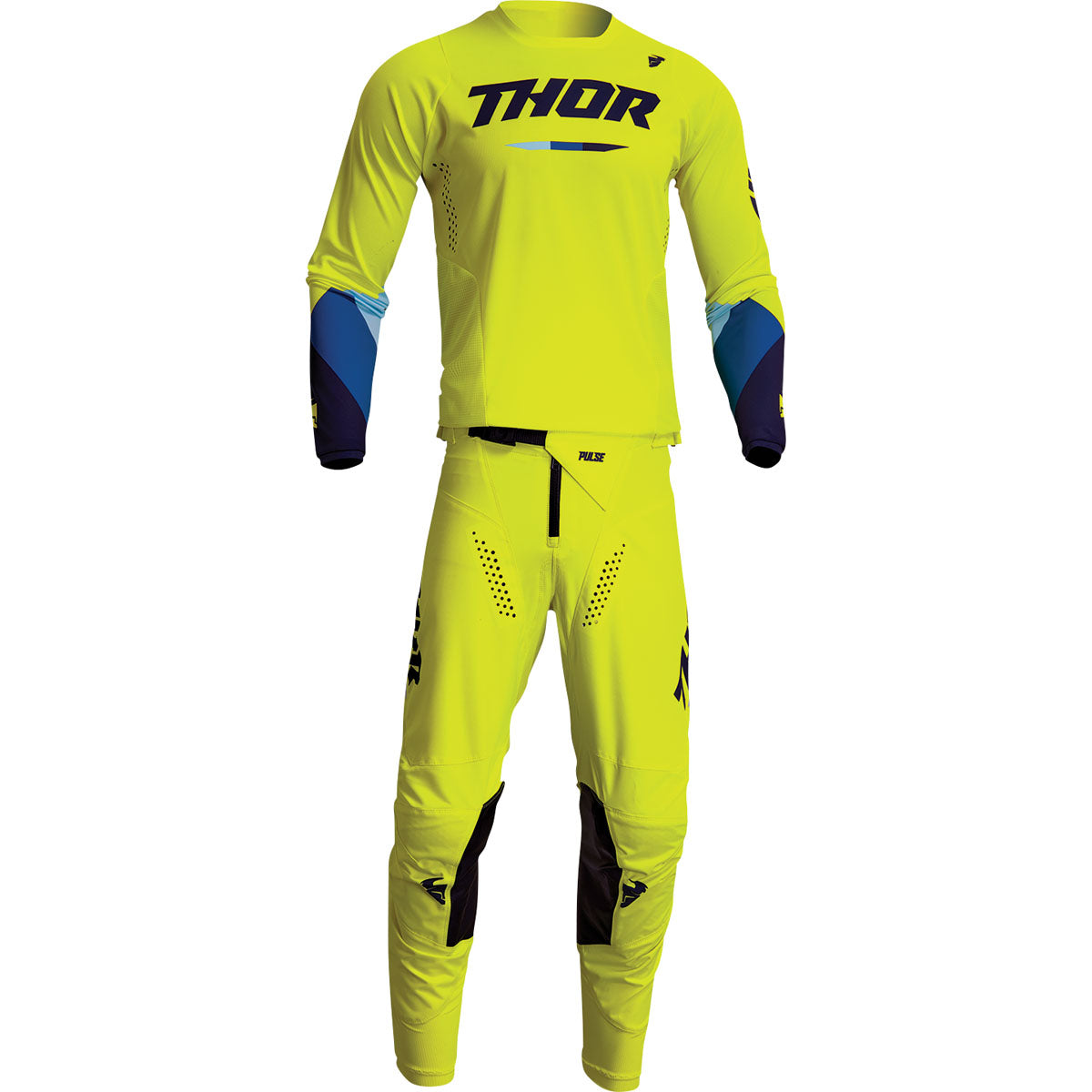 Thor Pulse Tactic Gear Set / Jersey Pant Combo CLOSEOUT - Acid