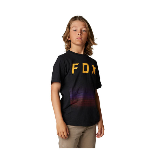 Fox Racing Youth Fgmnt Short Sleeve Tee - Black