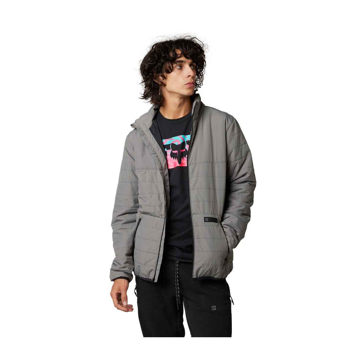 Fox Racing Howell Puffy Jacket - Dark Grey